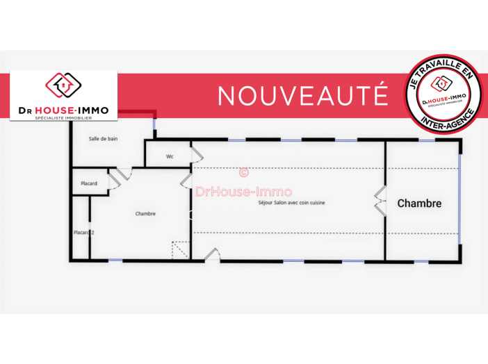 Appartement de 89m² - 3 pièces