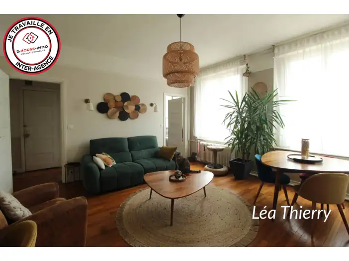 Appartement 4 pièces de 92 m² - Rouen (76000)