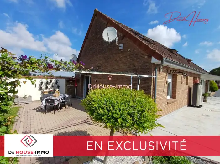Maison 4 pièces de 129 m² - Gricourt (02100)