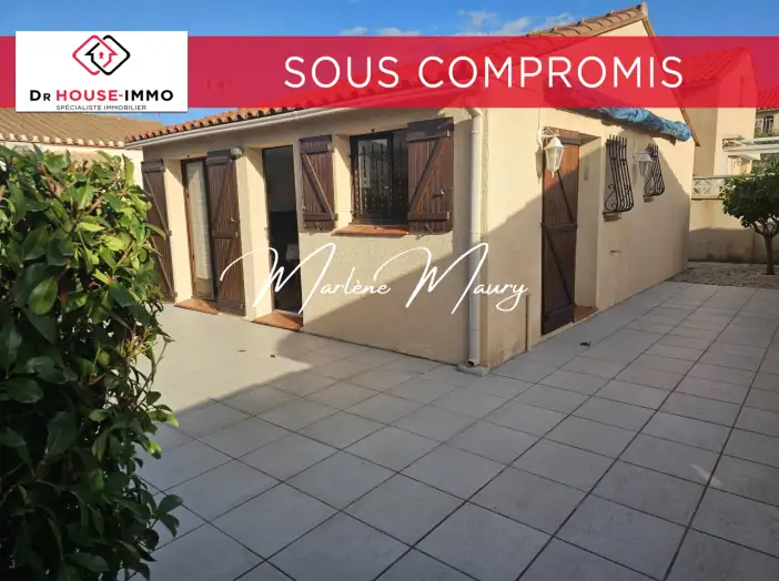 Maison 3 pièces de 50 m² - Sainte-Marie-la-Mer (66470)