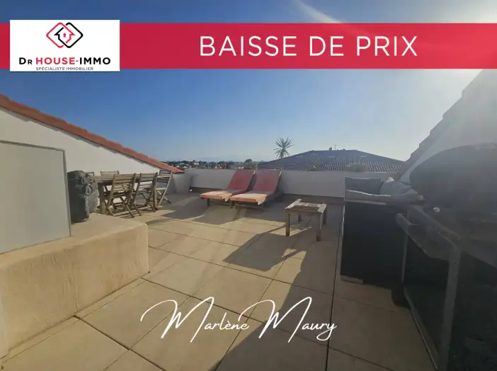 Appartement 4 pièces de 78 m² - Sainte-Marie-la-Mer (66470)