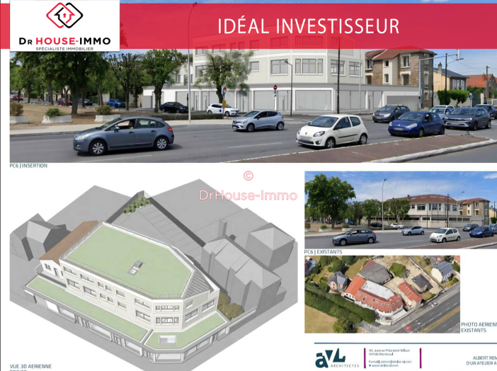 Immeuble de 1500m² - 25 pièces