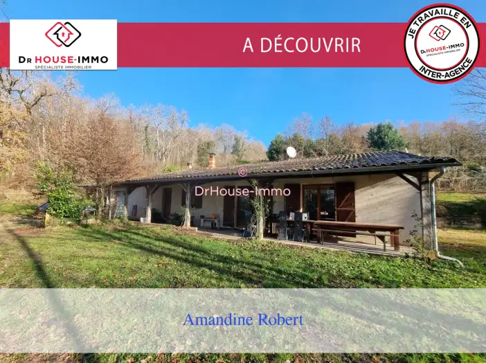 Maison 7 pièces de 158 m² - Marsalès (24540)