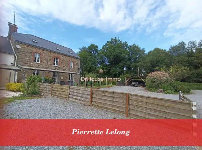 Maison 10 pièces de 205 m² - Saint-Malo-des-Trois-Fontaines (56490)