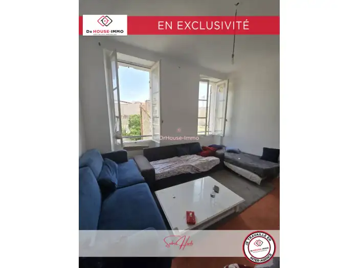 Appartement 2 pièces de 40 m² - Marseille (13002)