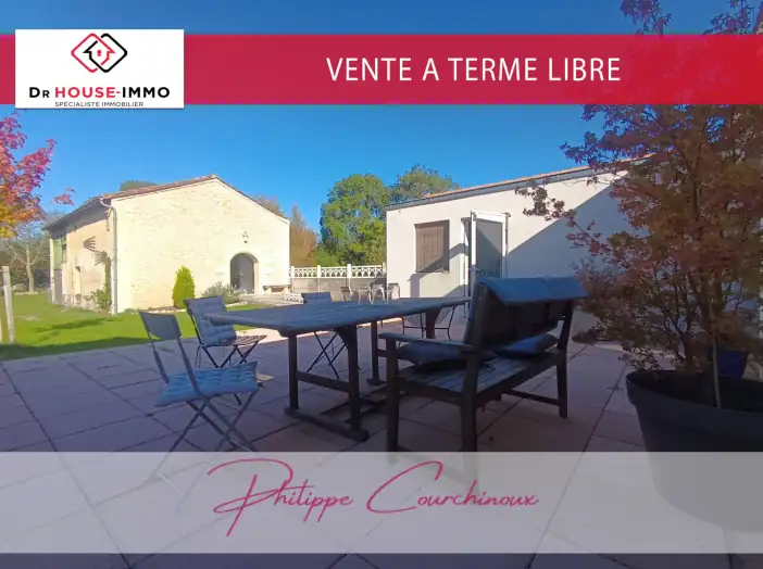 Maison 6 pièces de 205 m² - Saint-Christoly-Médoc (33340)