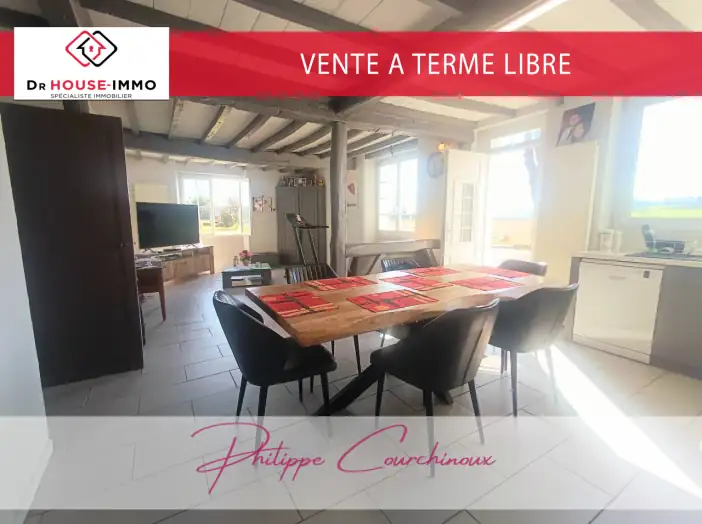 Maison 8 pièces de 235 m² - Amou (40330)