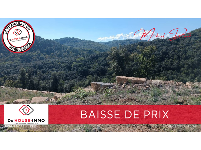 Terrain de 1082m²