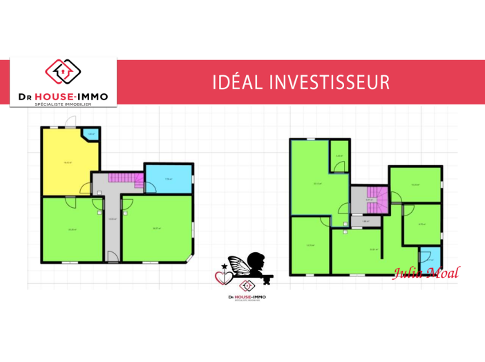 Maison de ville de 155m² - 7 pièces