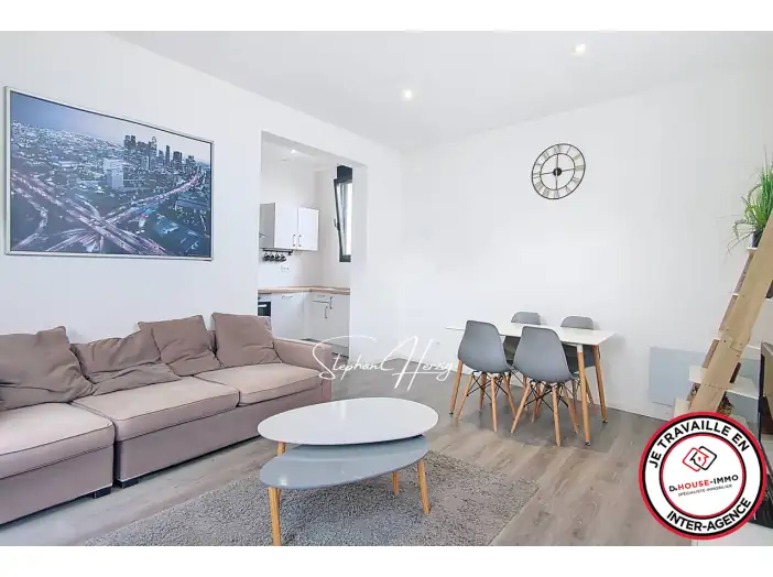 Maison 3 pièces de 57 m² - Libourne (33500)