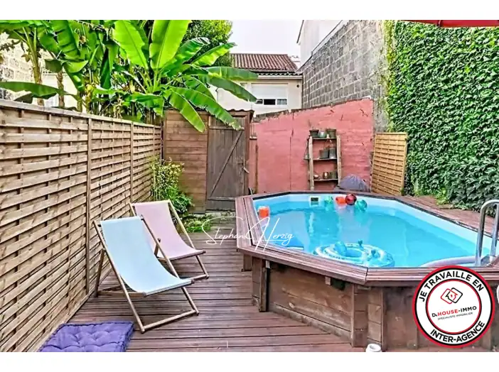 Maison 4 pièces de 89 m² - Bordeaux (33300)