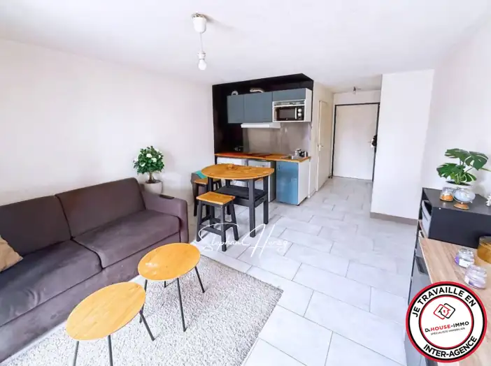 Appartement 1 pièce de 22 m² - Bordeaux (33800)