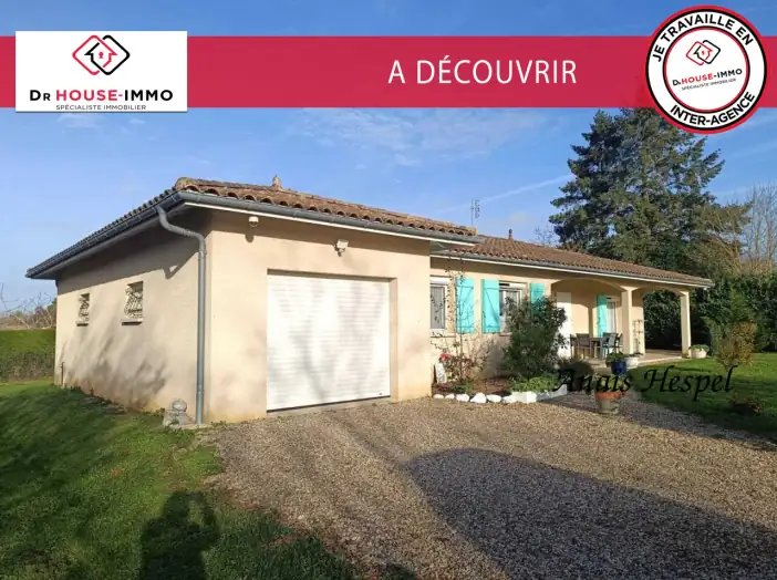 Maison 5 pièces de 110 m² - Marmande (47200)