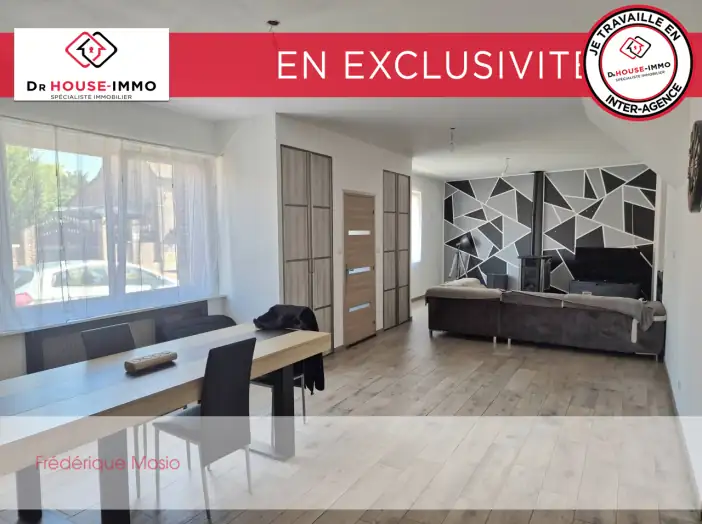 Maison 4 pièces de 183 m² - Hordain (59111)