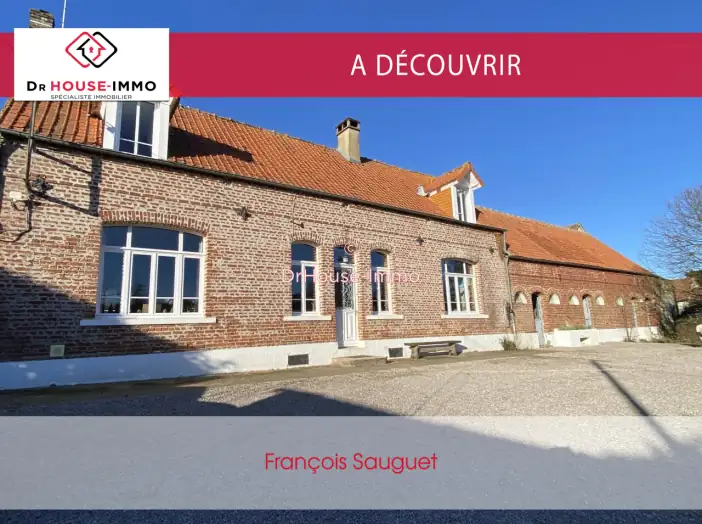 Maison 9 pièces de 147 m² - Recques-sur-Course (62170)