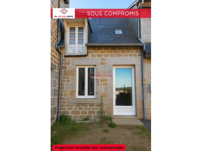 Maison 2 pièces de 44 m² - Louvigné-du-Désert (35420)