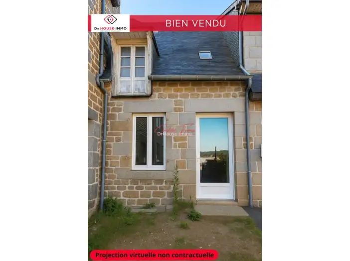 Maison 2 pièces de 44 m² - Louvigné-du-Désert (35420)