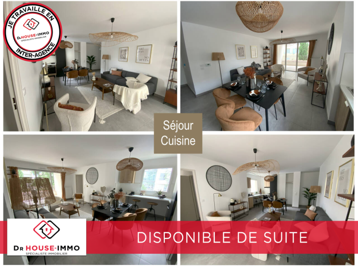 Appartement de 65m² - 3 pièces