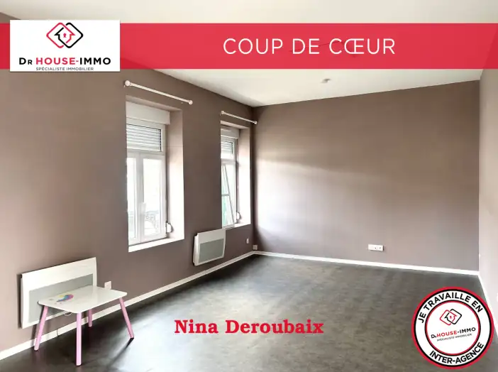 Appartement 5 pièces de 93 m² - Wormhout (59470)