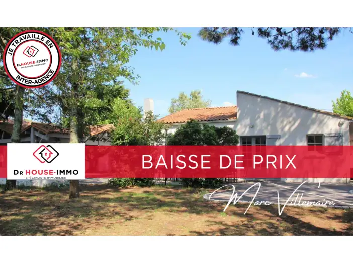 Maison 7 pièces de 162 m² - La Tremblade (17390)