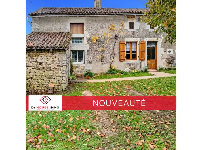 Maison 3 pièces de 56 m² - Champagne-Mouton (16350)