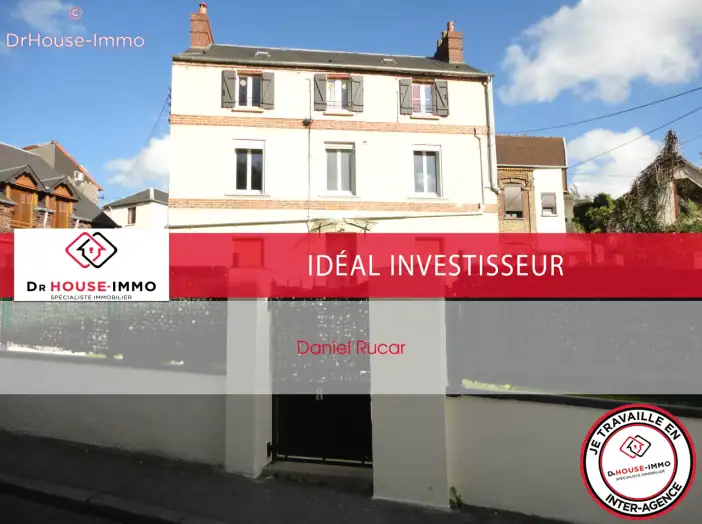 Immeuble 12 pièces de 190 m² - Saint-Aubin-sur-Scie (76550)
