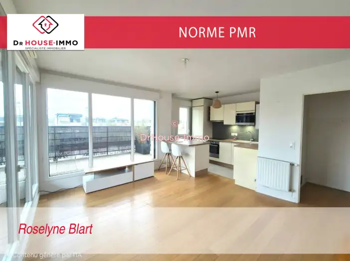 Appartement 2 pièces de 44 m² - Ferrières-en-Brie (77164)