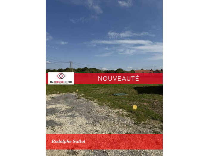Terrain de 1249m²