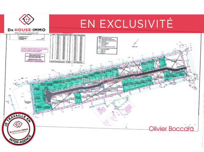 Terrain de 232m²