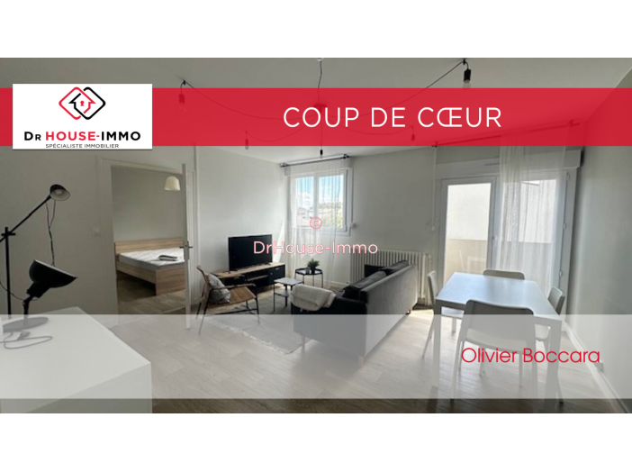 Appartement de 45m² - 2 pièces