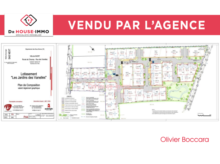 Terrain de 390m²
