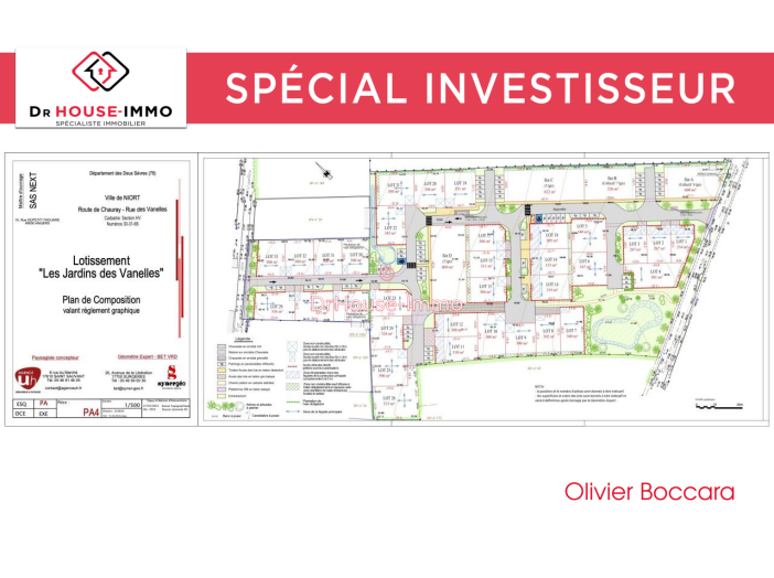Terrain de 600m²