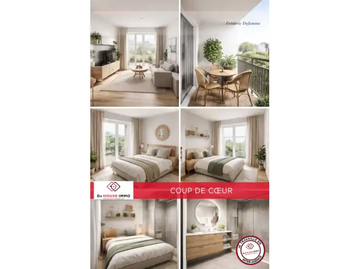 Appartement 3 pièces de 60 m² - Tours (37000)