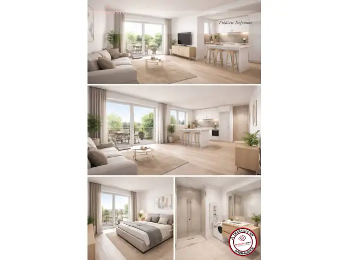Appartement 3 pièces de 56 m² - Ballan-Miré (37510)