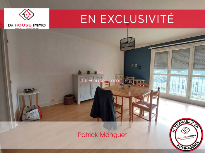 Appartement de 60m² - 2 pièces