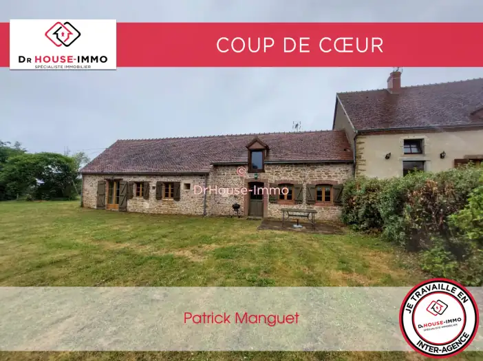 Maison 10 pièces de 189 m² - Pommiers (36190)