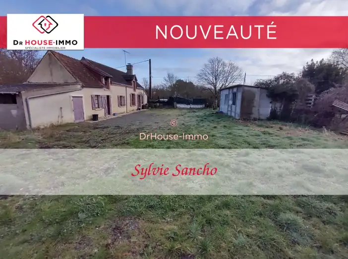 Maison 3 pièces de 70 m² - Anjouin (36210)