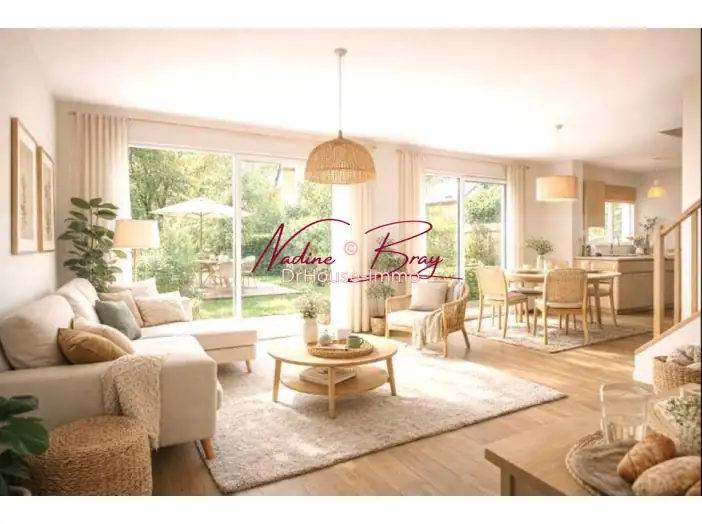 Maison 4 pièces de 98 m² - Décines-Charpieu (69150)