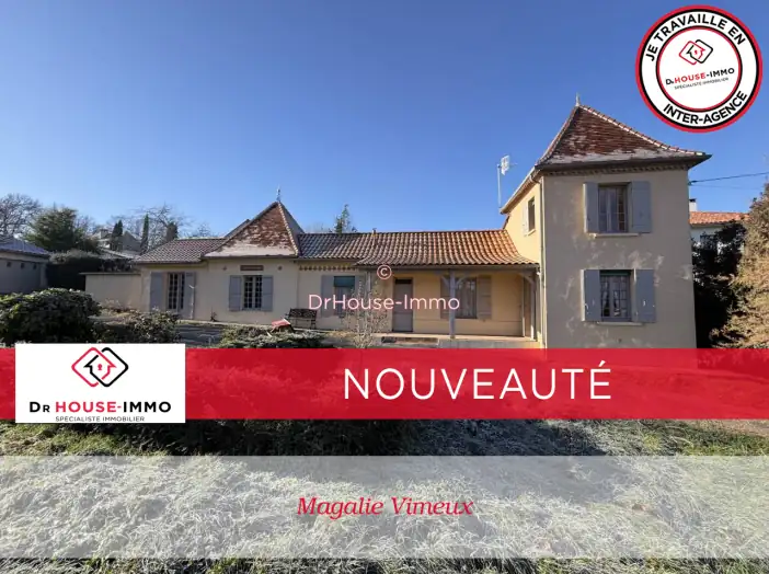 Maison 6 pièces de 92 m² - Ribérac (24600)
