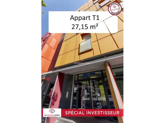 Appartement 1 pièce de 27 m² - Cenon (33150)