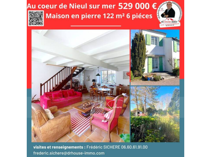 Maison de 122m² - 6 pièces