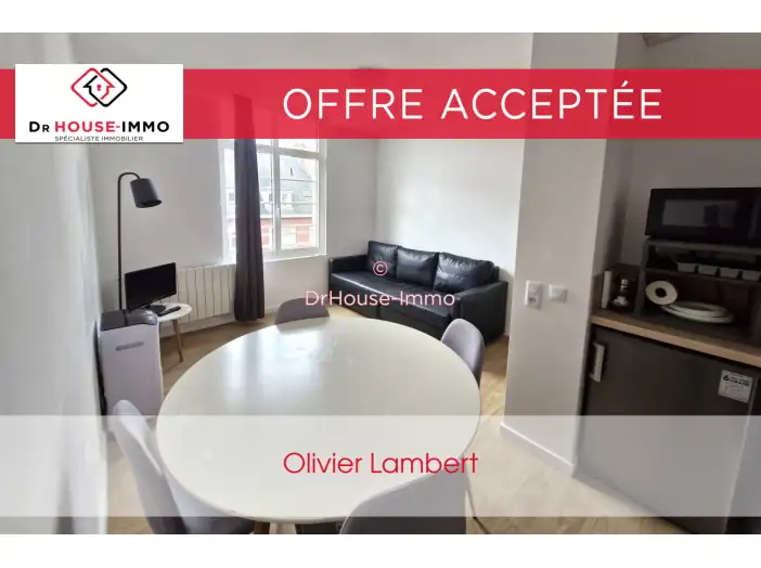 Appartement 1 pièce de 20 m² - Amiens (80000)