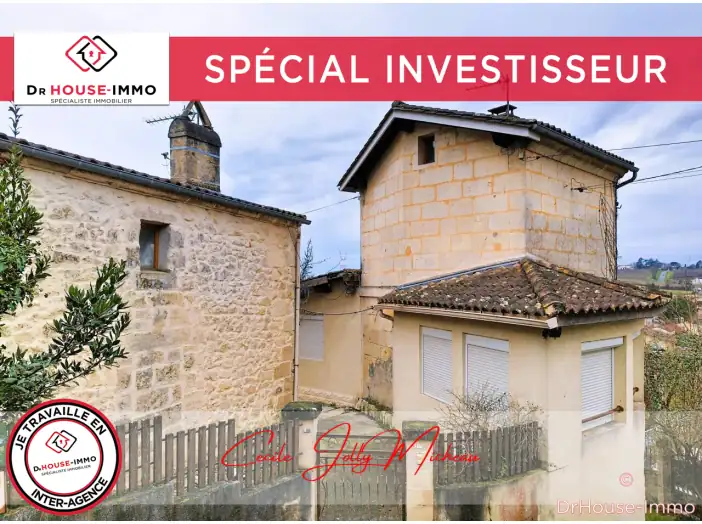 Maison 9 pièces de 200 m² - Tauriac (33710)