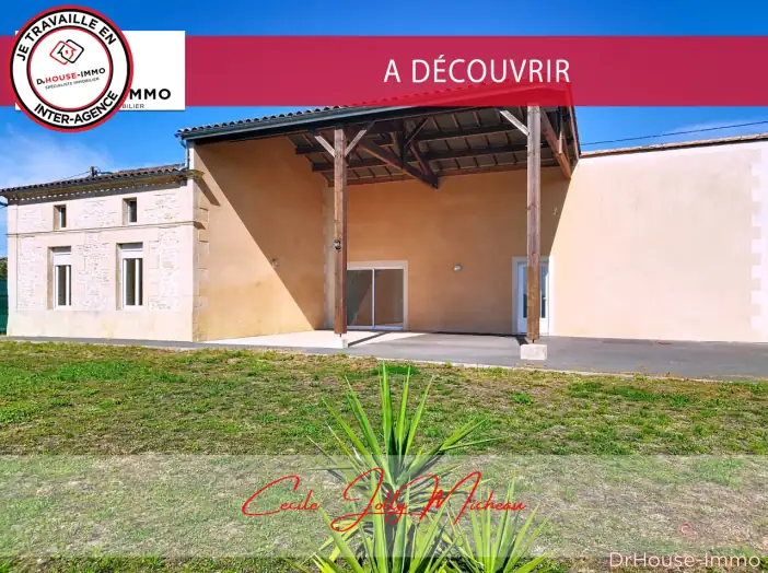 Maison 4 pièces de 120 m² - Saint-Aubin-de-Blaye (33820)
