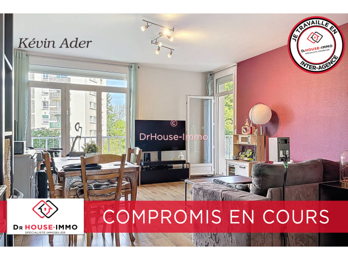 Appartement de 69m² - 3 pièces