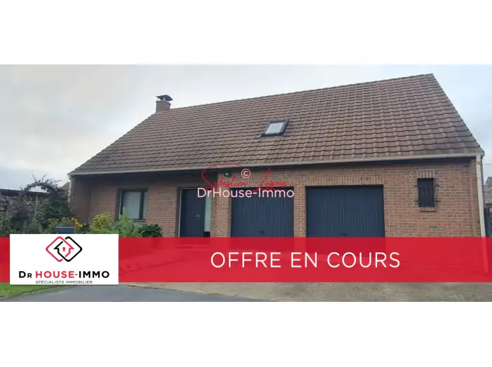 Maison 6 pièces de 133 m² - Brillon (59178)