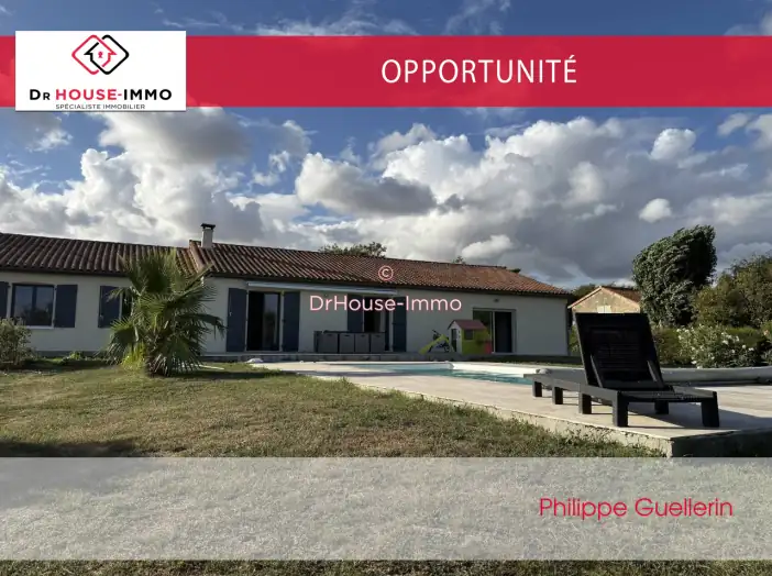 Maison 6 pièces de 170 m² - Champigny en rochereau (86170)