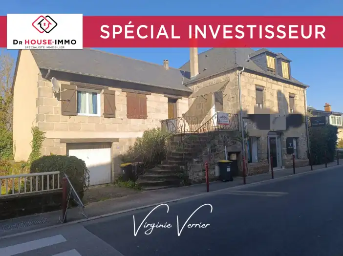 Immeuble mixte 7 pièces de 200 m² - Larche (19600)