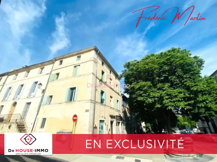 Immeuble 4 pièces de 75 m² - Uzès (30700)